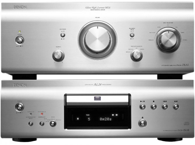 DENON PMA-SA1 и DENON DCD-SA1